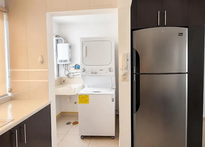 Departamento En Cdmx Frente A T2 Aicm Appartement